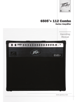 Peavey 6505 Plus 112 Guitar Combo Amp ユーザーマニュアル