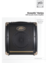 Peavey Ecoustic E20 20-Watt 1x8 Acoustic Amp Combo ユーザーマニュアル