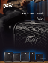 Peavey MAX 150 150-Watt Bass Amp Combo 取扱説明書