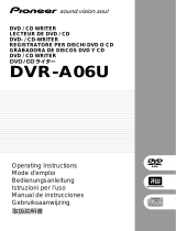 Pioneer DVR-A05 ユーザーマニュアル