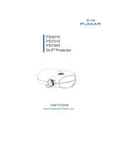 Planar PD4010 / PD7010 / PD7060 ユーザーマニュアル
