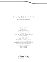 Plantronics Clarity P340-M ユーザーガイド
