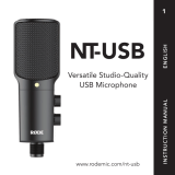 RODE Microphones NT-USB ユーザーマニュアル