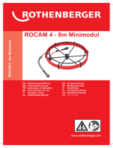 Rothenberger Minimodule ROCAM 4 Plus 8m ユーザーマニュアル
