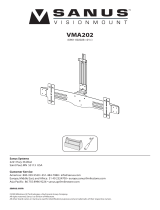 Sanus Systems VMA202 インストールガイド