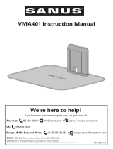 Sanus VMA401 インストールガイド