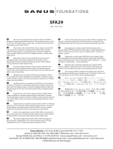 Sanus Systems SFA29 ユーザーマニュアル