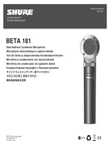 Shure BETA181 ユーザーガイド