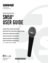 Shure SLX2/SM58=-H5 取扱説明書