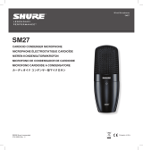 Shure SM27 ユーザーガイド