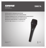 Shure SM87A ユーザーガイド