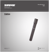 Shure SM94 ユーザーガイド
