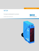 SICK WT34 Compact photoelectric sensors 取扱説明書