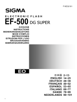 Sigma EF-500 DG SUPER 取扱説明書