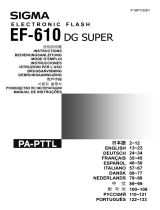 Sigma EF-610 DG SUPER - ユーザーマニュアル