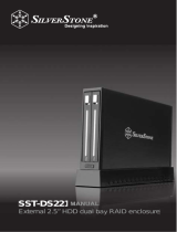 SilverStone DS221B 取扱説明書