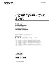 Sony DSBK-1501 ユーザーマニュアル