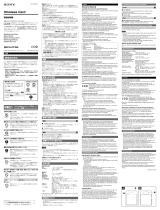 Sony SNCACFW5 取扱説明書