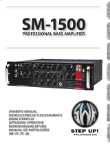 SWR Stereo Amplifier SM-1500 取扱説明書
