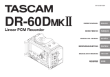 Tascam DR 60D MKII 取扱説明書