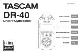 Tascam DR-40 取扱説明書
