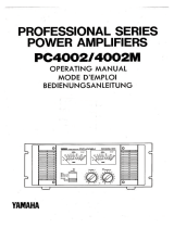 Yamaha PC4002 取扱説明書