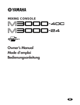 Yamaha M3000-40C 取扱説明書
