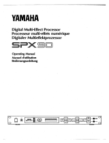 Yamaha SPX90 取扱説明書