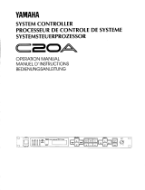 Yamaha C20A 取扱説明書