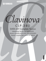 Yamaha Clavinova CLP-380 データシート