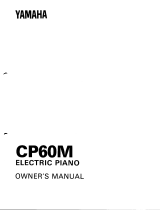 Yamaha CP60M 取扱説明書