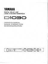 Yamaha D1030 取扱説明書