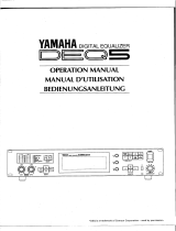 Yamaha DEQ5 取扱説明書
