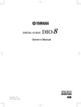 Yamaha DIO8 取扱説明書