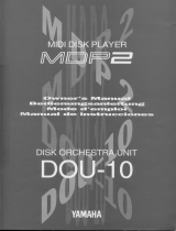 Yamaha DOU-10/MDP2 取扱説明書