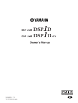 Yamaha DSP1D 取扱説明書