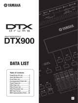 Yamaha DTX900 データシート