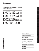 Yamaha DXR10 MKII 取扱説明書