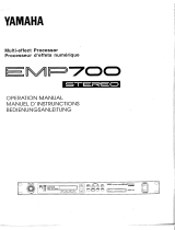 Yamaha EMP700 取扱説明書