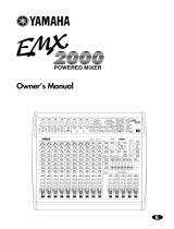 Yamaha EMX2000 取扱説明書