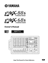 Yamaha EMX88S EMX68S 取扱説明書