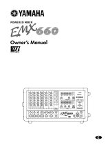 Yamaha EMX660 取扱説明書