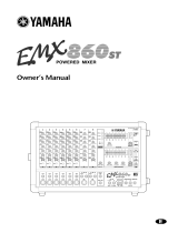 Yamaha EMX860ST 取扱説明書