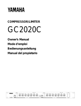 Yamaha GC2020C 取扱説明書