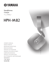 Yamaha Casque HPH-M82 取扱説明書