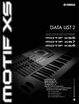 Yamaha List2 データシート