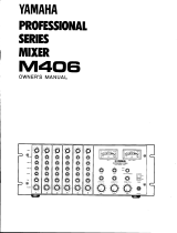 Yamaha M406 取扱説明書