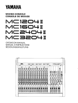 Yamaha MC3204II 取扱説明書