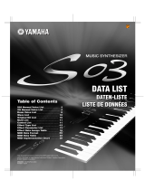 Yamaha S03SL データシート