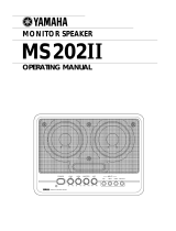 Yamaha MS2022 取扱説明書